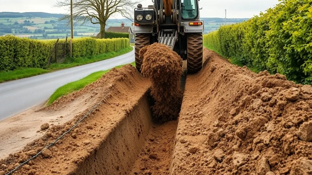 Chain Trenching in Staplehurst | Fast, Clean Trench Excavation