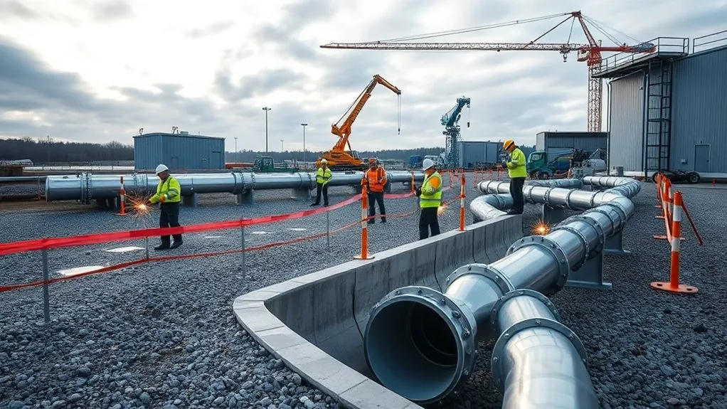 Gas & Oil Pipe Ducting & Installation in Staplehurst