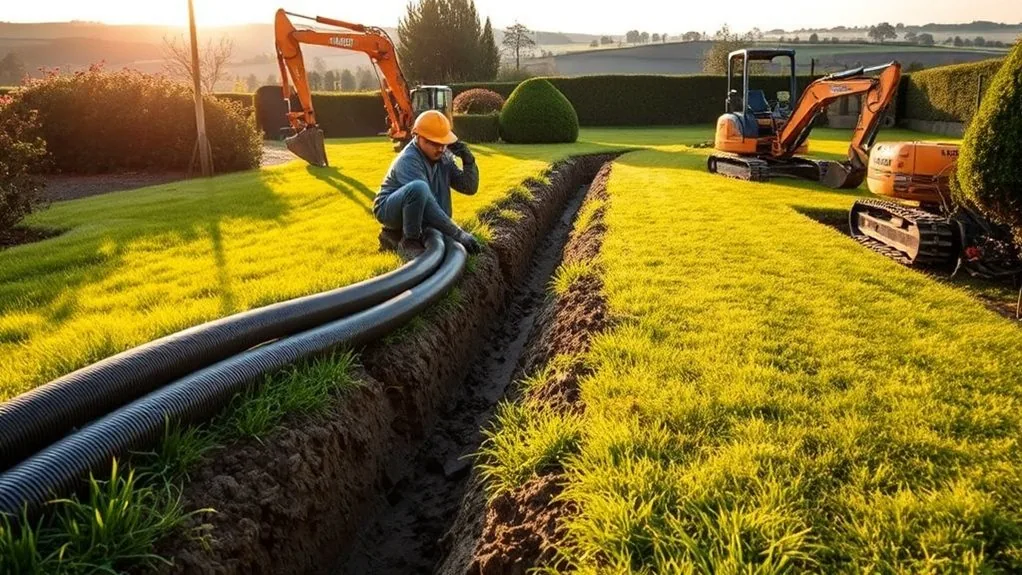 Irrigation Pipe Installation in Staplehurst | Gardens, Grounds & Land