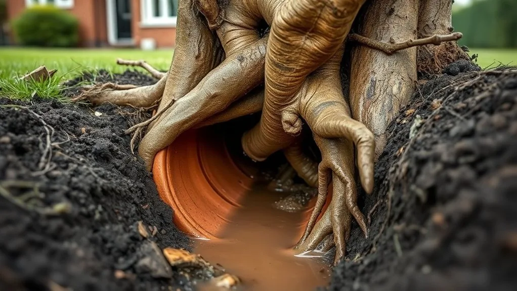Tree Root Damage in Drains | Detection & Removal in Staplehurst